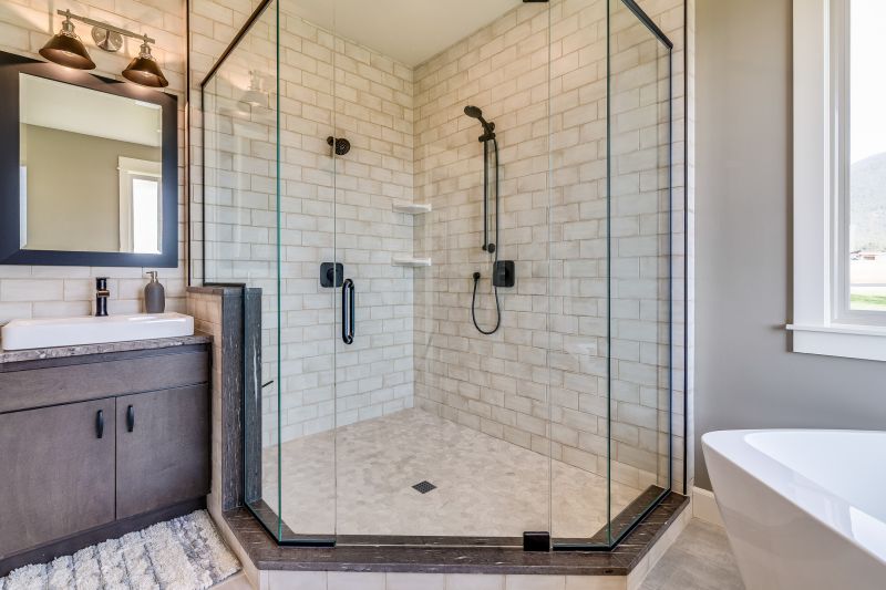 Tile Accent Shower